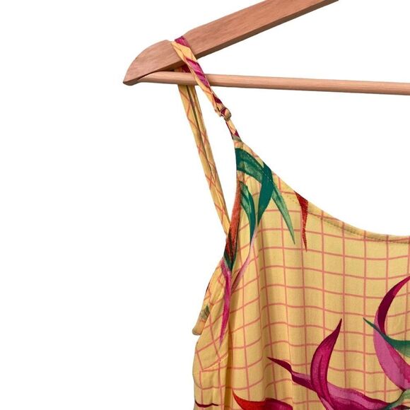 Bluesteel Floral Print Summer Boho Dress Midi/ Maxi Length in Size Medium - Picture 6 of 9